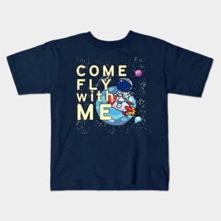 Come Fly With Me Kids T-Shirt